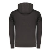 Rifle Black Cotton Sweatshirt